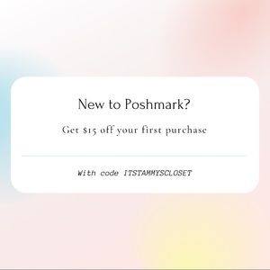 GET $15 OFF YOUR FIRST PURCHASE